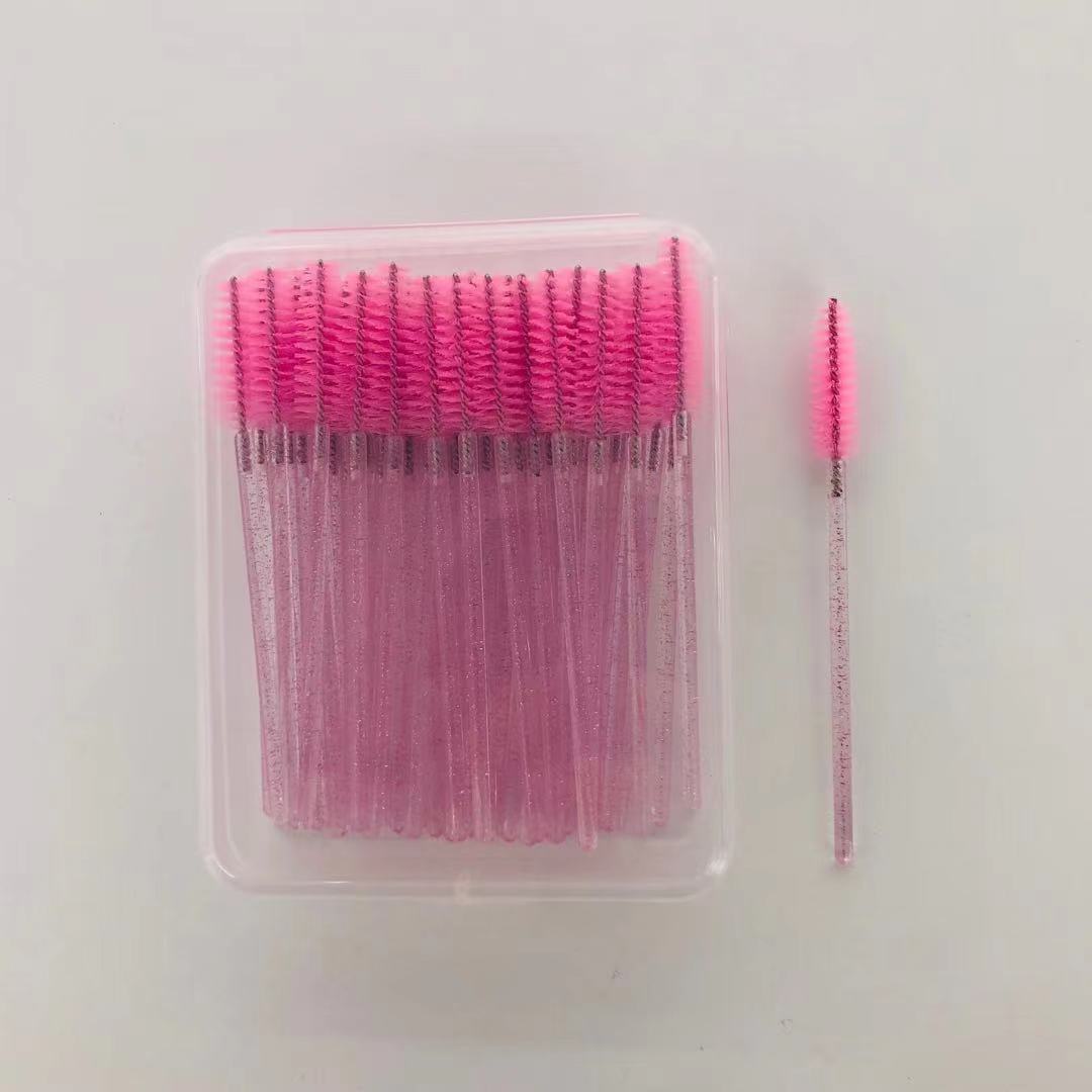 Flexible Mascara Brush Soft Hair Brow Spiral Brush Eyebrow Brush C08 Eyebrow Brush Eyelash Curler Eyebrow Comb Makeup Brush