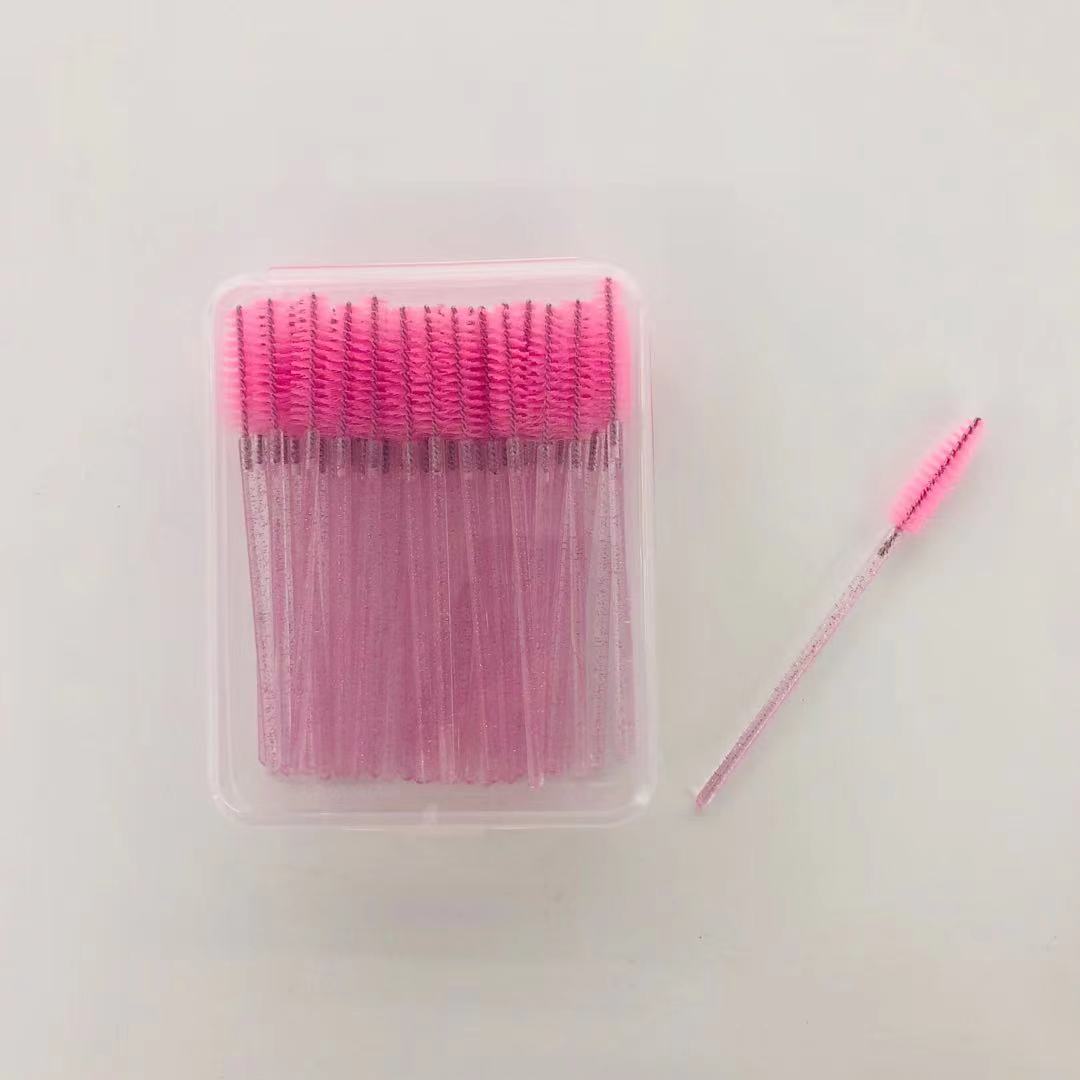 Flexible Mascara Brush Soft Hair Brow Spiral Brush Eyebrow Brush C08 Eyebrow Brush Eyelash Curler Eyebrow Comb Makeup Brush