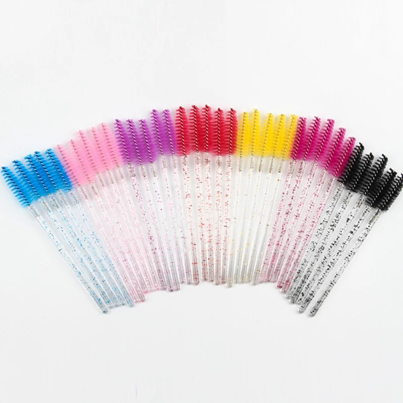 Brush Mascara Brush Brow Spiral Brush Comb Lip Brush Eye Shadow Stick Value Boxed Disposable Makeup Tools Spiral Mascara Brush