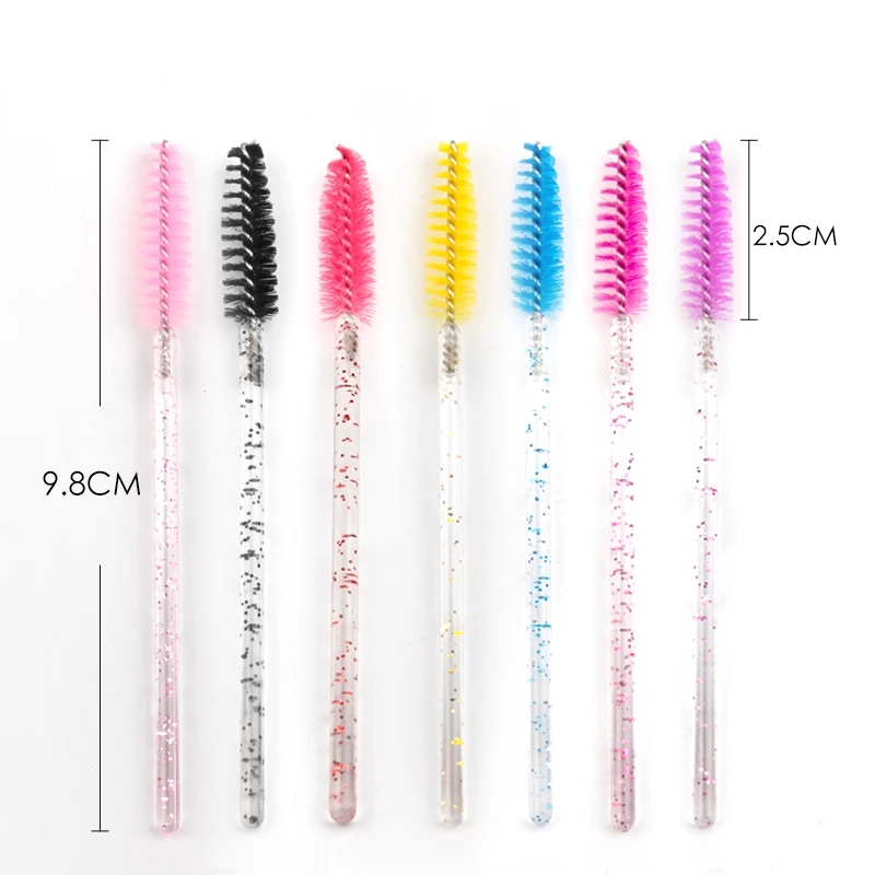 Brush Mascara Brush Brow Spiral Brush Comb Lip Brush Eye Shadow Stick Value Boxed Disposable Makeup Tools Spiral Mascara Brush