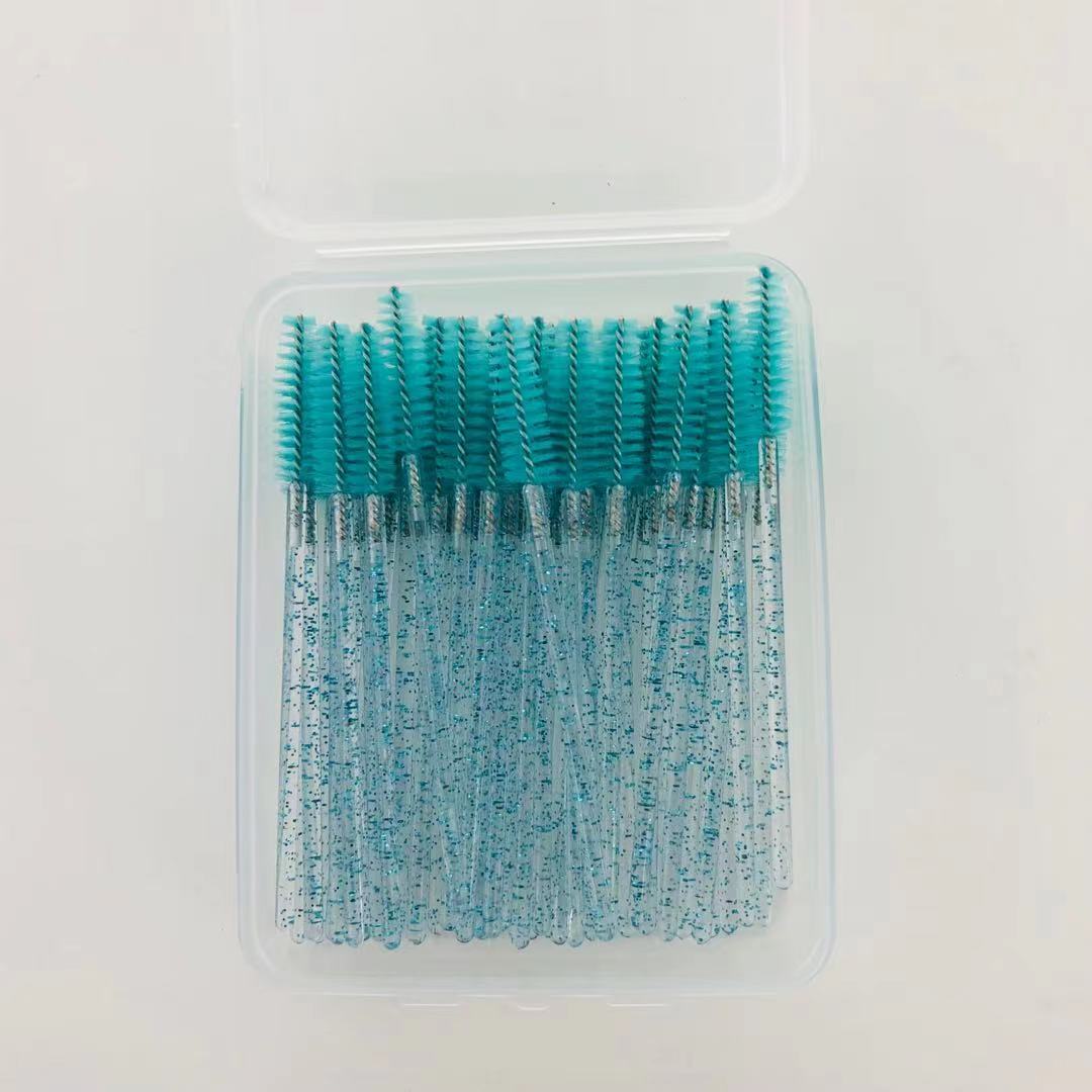 Brush Mascara Brush Brow Spiral Brush Comb Lip Brush Eye Shadow Stick Value Boxed Disposable Makeup Tools Spiral Mascara Brush