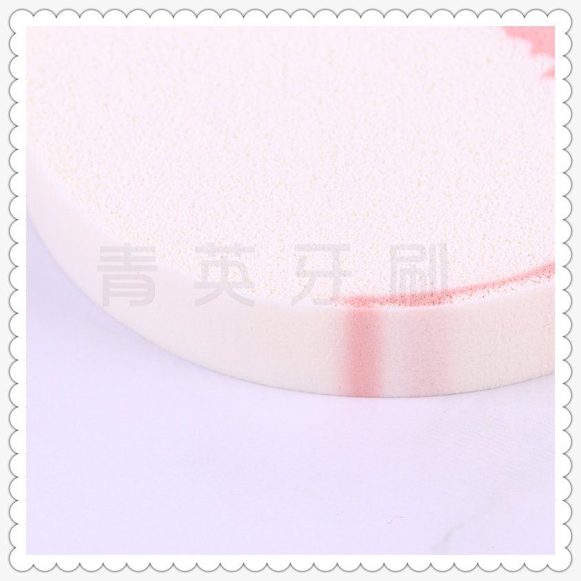 Natural makeup grinding edge square makeup water absorption cleansing sponge powder puff powder puff new face wipe special powder cake