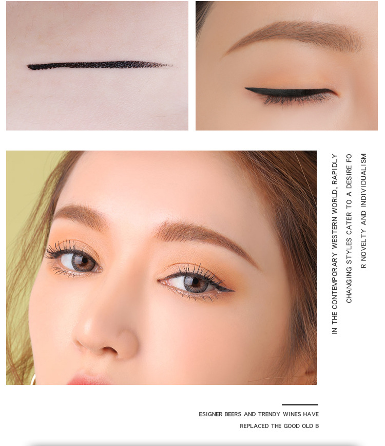 Brand Pink Eyeliner Novice Female Not Smudge Beginner Waterproof Mascara Body Fluid Pen Long Lasting Fadeless Manufacturer Brand Pink Eyeliner Novice Female Not Smudge Beginner Waterproof Mascara Body Fluid Pen Long Lasting Fadeless Manufacturer