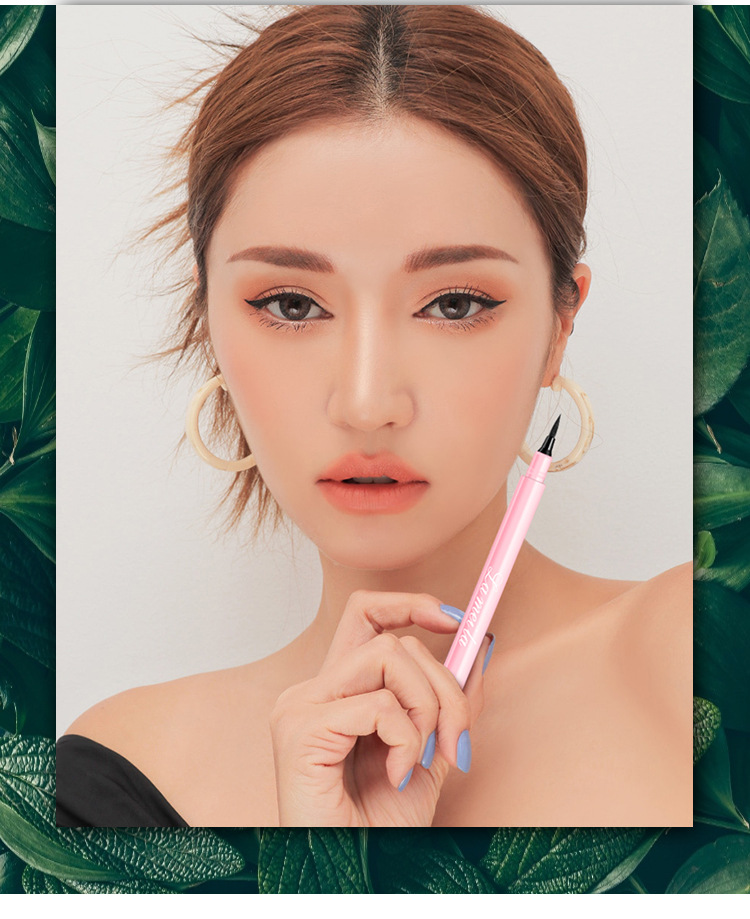 Brand Pink Eyeliner Novice Female Not Smudge Beginner Waterproof Mascara Body Fluid Pen Long Lasting Fadeless Manufacturer Brand Pink Eyeliner Novice Female Not Smudge Beginner Waterproof Mascara Body Fluid Pen Long Lasting Fadeless Manufacturer