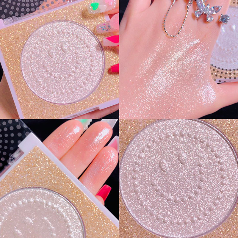 MAFFICK Yue Zi Highlight Powder Face Brightening Natural Three-Dimensional Repair Glitter Long-Lasting Fairy Highlight Makeup