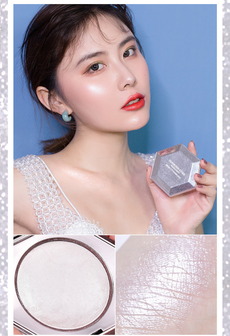 MEBO Grid Diamond Highlight Powder Mashed Potato Unicorn Diamond in the Debris Shimmering Powder Shimmer Brightening Fairy Highlight Repair MEBO Grid Diamond Highlight Powder Mashed Potato Unicorn Diamond in the Debris Shimmering Powder Shimmer Brightening Fairy Highlight Repair
