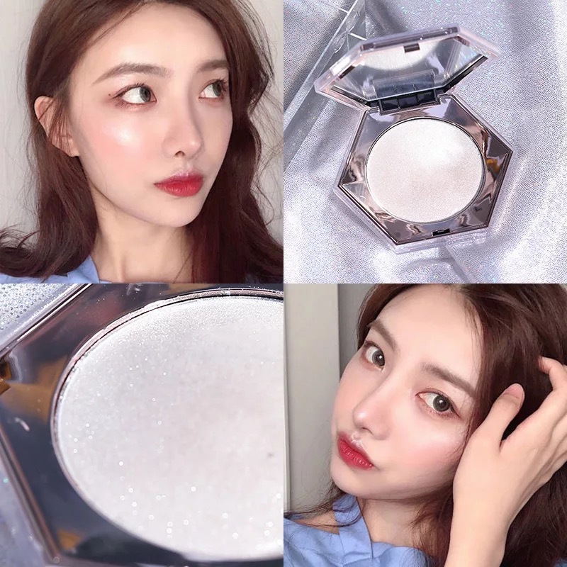 MEBO Grid Diamond Highlight Powder Mashed Potato Unicorn Diamond in the Debris Shimmering Powder Shimmer Brightening Fairy Highlight Repair