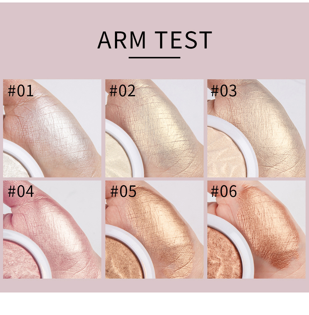 Han Daiyan Cross-Border Makeup Monochrome Diamond Baked Powder Polarized Highlight Powder Long-Lasting Brightening Finishing Shading Highlight Powder Powder Han Daiyan Cross-Border Makeup Monochrome Diamond Baked Powder Polarized Highlight Powder Long-Lasting Brightening Finishing Shading Highlight Powder Powder
