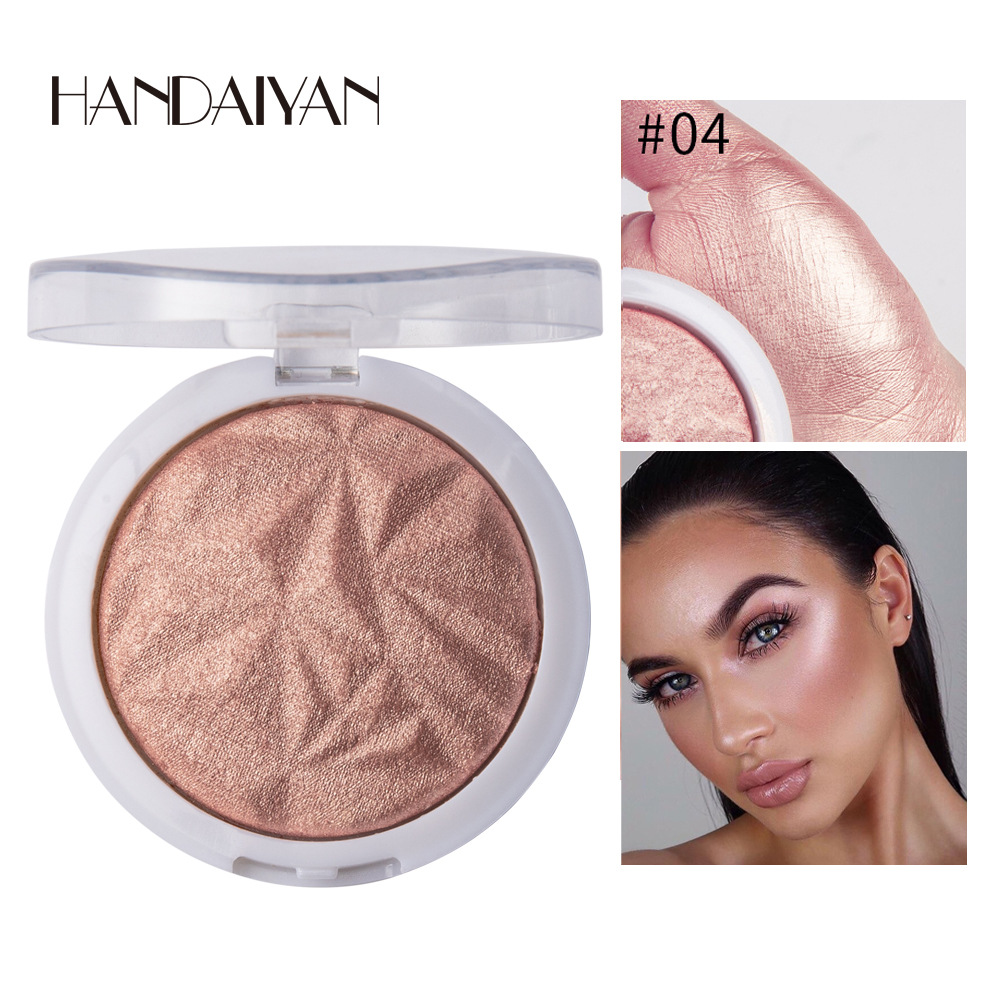 Han Daiyan Cross-Border Makeup Monochrome Diamond Baked Powder Polarized Highlight Powder Long-Lasting Brightening Finishing Shading Highlight Powder Powder Han Daiyan Cross-Border Makeup Monochrome Diamond Baked Powder Polarized Highlight Powder Long-Lasting Brightening Finishing Shading Highlight Powder Powder