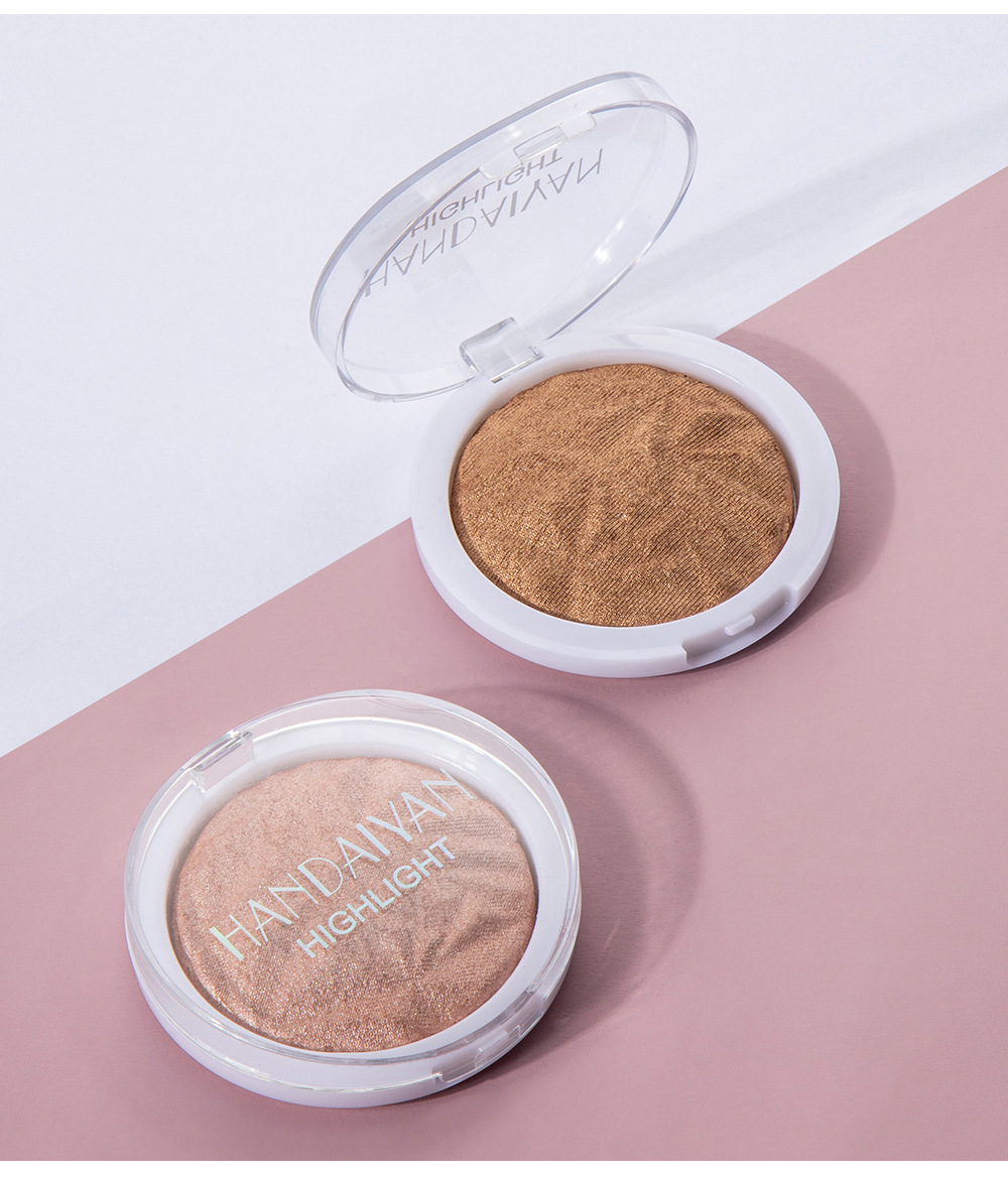 Han Daiyan Cross-Border Makeup Monochrome Diamond Baked Powder Polarized Highlight Powder Long-Lasting Brightening Finishing Shading Highlight Powder Powder Han Daiyan Cross-Border Makeup Monochrome Diamond Baked Powder Polarized Highlight Powder Long-Lasting Brightening Finishing Shading Highlight Powder Powder