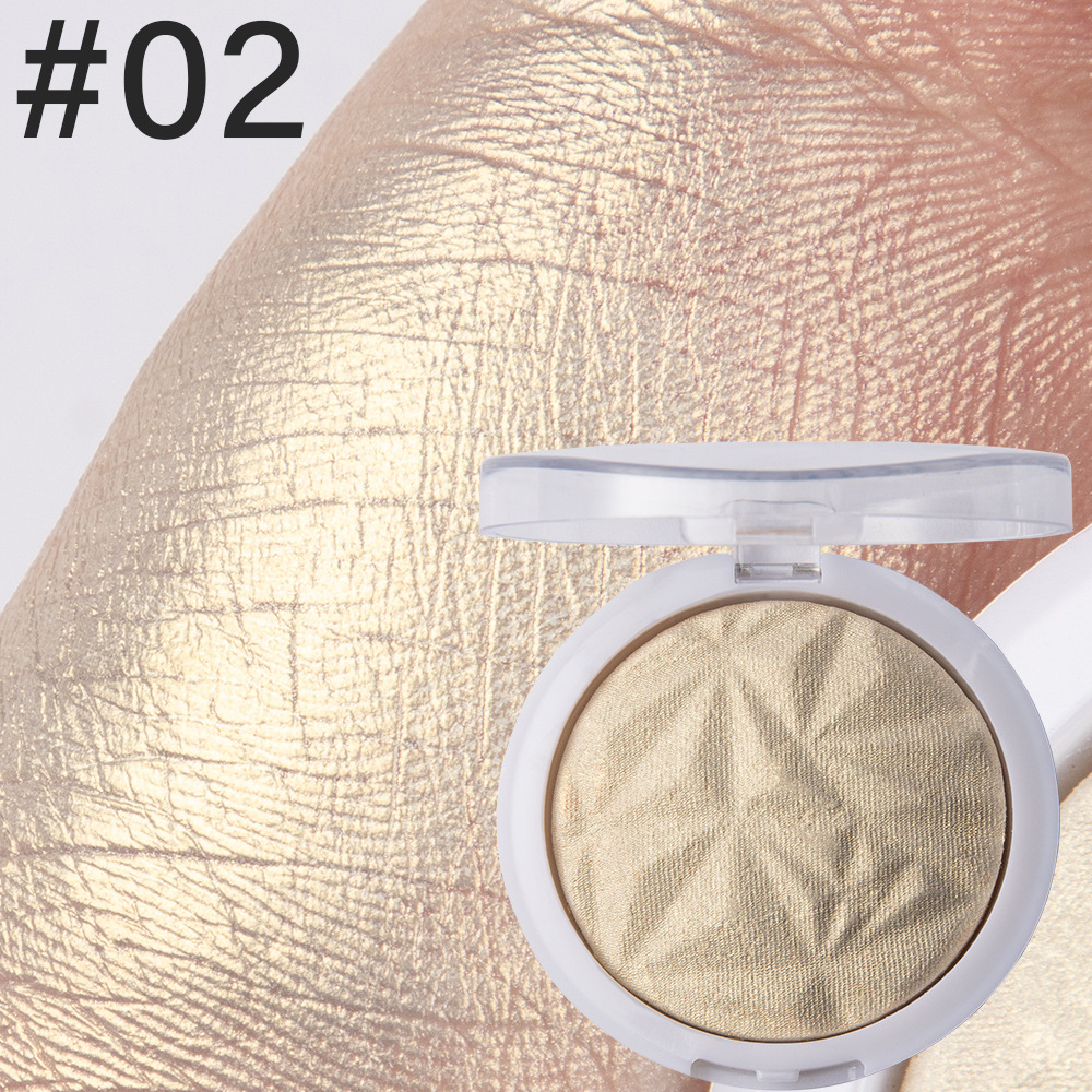 Han Daiyan Cross-Border Makeup Monochrome Diamond Baked Powder Polarized Highlight Powder Long-Lasting Brightening Finishing Shading Highlight Powder Powder Han Daiyan Cross-Border Makeup Monochrome Diamond Baked Powder Polarized Highlight Powder Long-Lasting Brightening Finishing Shading Highlight Powder Powder