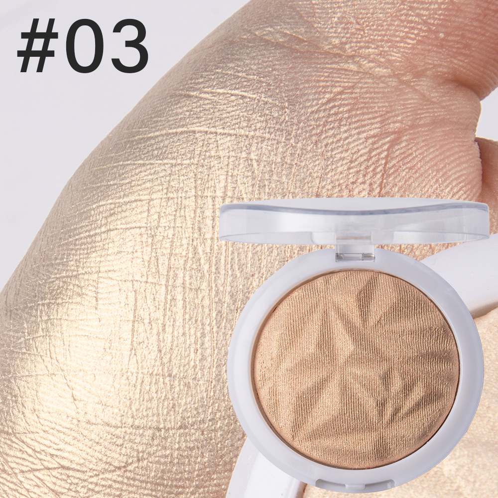 Han Daiyan Cross-Border Makeup Monochrome Diamond Baked Powder Polarized Highlight Powder Long-Lasting Brightening Finishing Shading Highlight Powder Powder Han Daiyan Cross-Border Makeup Monochrome Diamond Baked Powder Polarized Highlight Powder Long-Lasting Brightening Finishing Shading Highlight Powder Powder