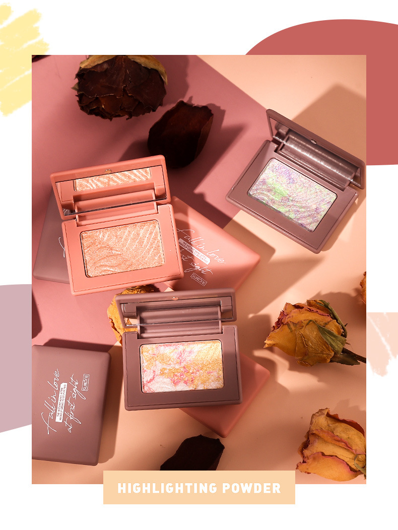 Sukana Shimmer Style Highlight Powder Compact Purple Package Pearlescent Three-Dimensional Repair Fairy Plate Highlight Eyeshadow G-85 Sukana Shimmer Style Highlight Powder Compact Purple Package Pearlescent Three-Dimensional Repair Fairy Plate Highlight Eyeshadow G-85