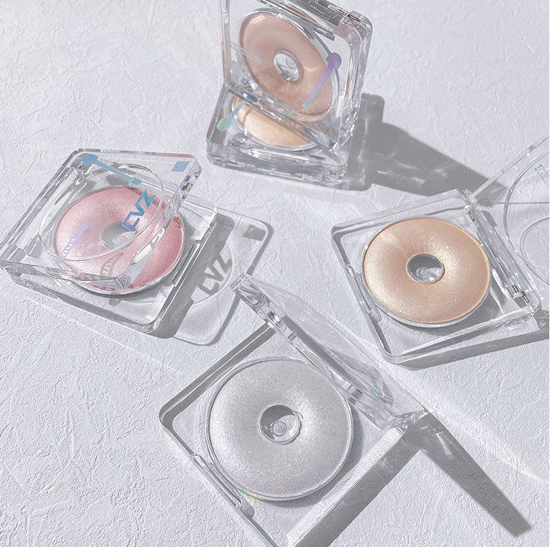 CVZ Record Monochrome Highlight Powder Donut Mashed Potatoes High Gloss Diamond Glitter Contour Compact Body Thin and Glittering Brightening CVZ Record Monochrome Highlight Powder Donut Mashed Potatoes High Gloss Diamond Glitter Contour Compact Body Thin and Glittering Brightening