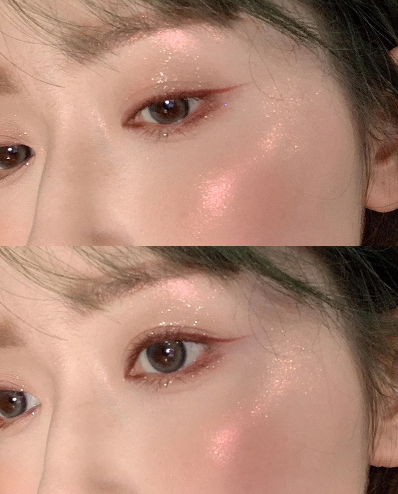 Jomeel Dream Face Repair Highlight Powder Flowers Flash Highlight Brightening Cheek Decoration Facial Features with Brush JO-11 Jomeel Dream Face Repair Highlight Powder Flowers Flash Highlight Brightening Cheek Decoration Facial Features with Brush JO-11