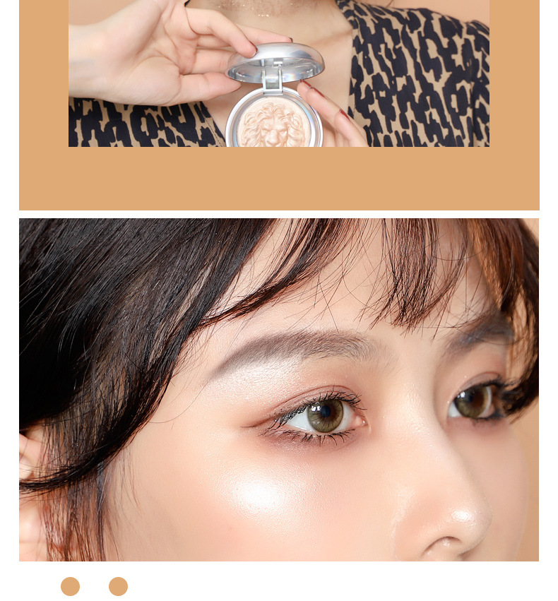 Original Painter Highlight Powder Glitter Brightening Natural Three-Dimensional Nose Shadow Side Shadow Relief Lion Ginger Highlight Contour Compact Original Painter Highlight Powder Glitter Brightening Natural Three-Dimensional Nose Shadow Side Shadow Relief Lion Ginger Highlight Contour Compact