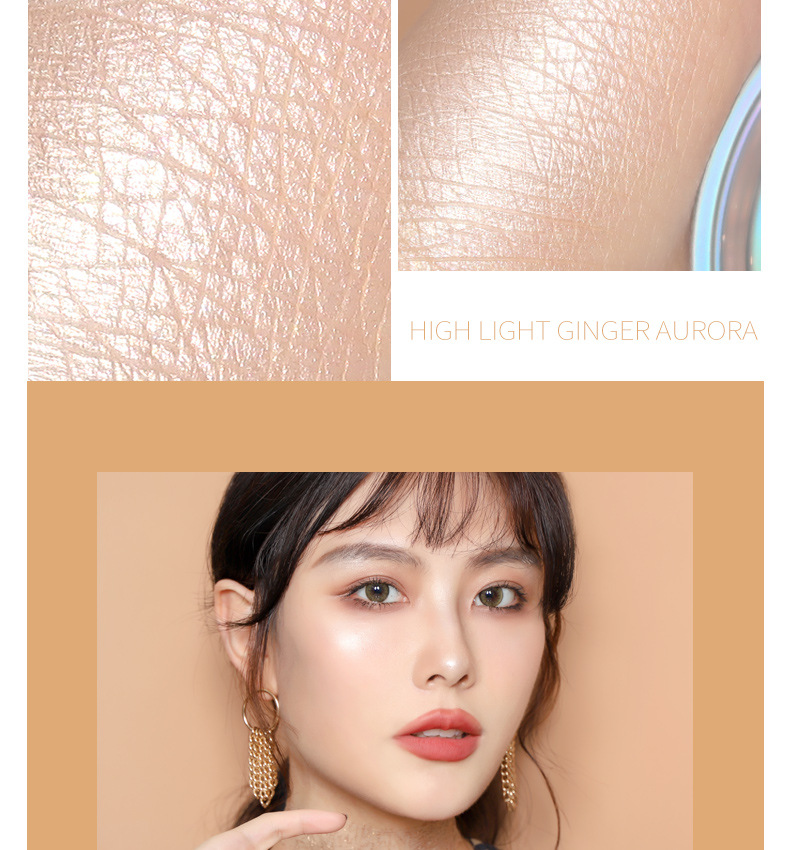 Original Painter Highlight Powder Glitter Brightening Natural Three-Dimensional Nose Shadow Side Shadow Relief Lion Ginger Highlight Contour Compact Original Painter Highlight Powder Glitter Brightening Natural Three-Dimensional Nose Shadow Side Shadow Relief Lion Ginger Highlight Contour Compact