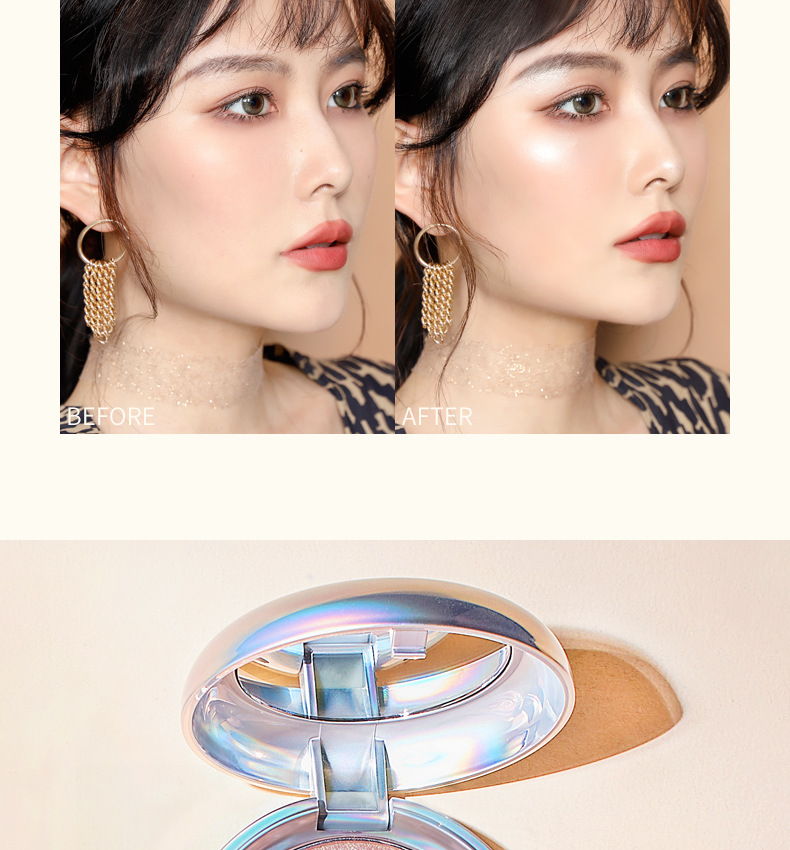 Original Painter Highlight Powder Glitter Brightening Natural Three-Dimensional Nose Shadow Side Shadow Relief Lion Ginger Highlight Contour Compact Original Painter Highlight Powder Glitter Brightening Natural Three-Dimensional Nose Shadow Side Shadow Relief Lion Ginger Highlight Contour Compact