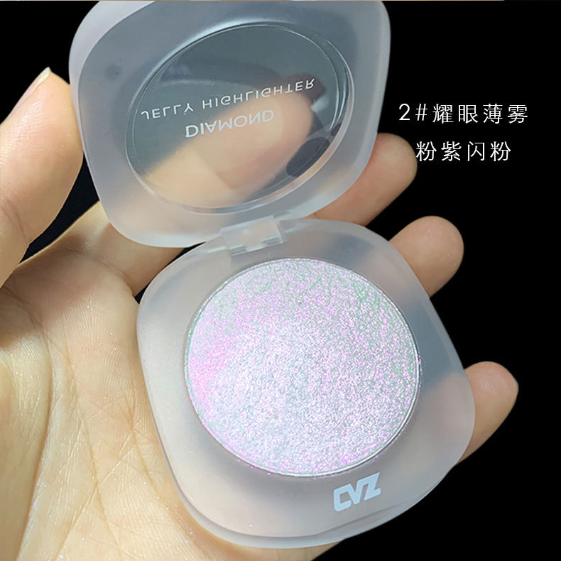 CVZ Diamond Galaxy Highlight Powder Face Brightening Three-Dimensional Repair Mashed Potatoes Natural Glitter Unicorn Fairy Plate CVZ Diamond Galaxy Highlight Powder Face Brightening Three-Dimensional Repair Mashed Potatoes Natural Glitter Unicorn Fairy Plate