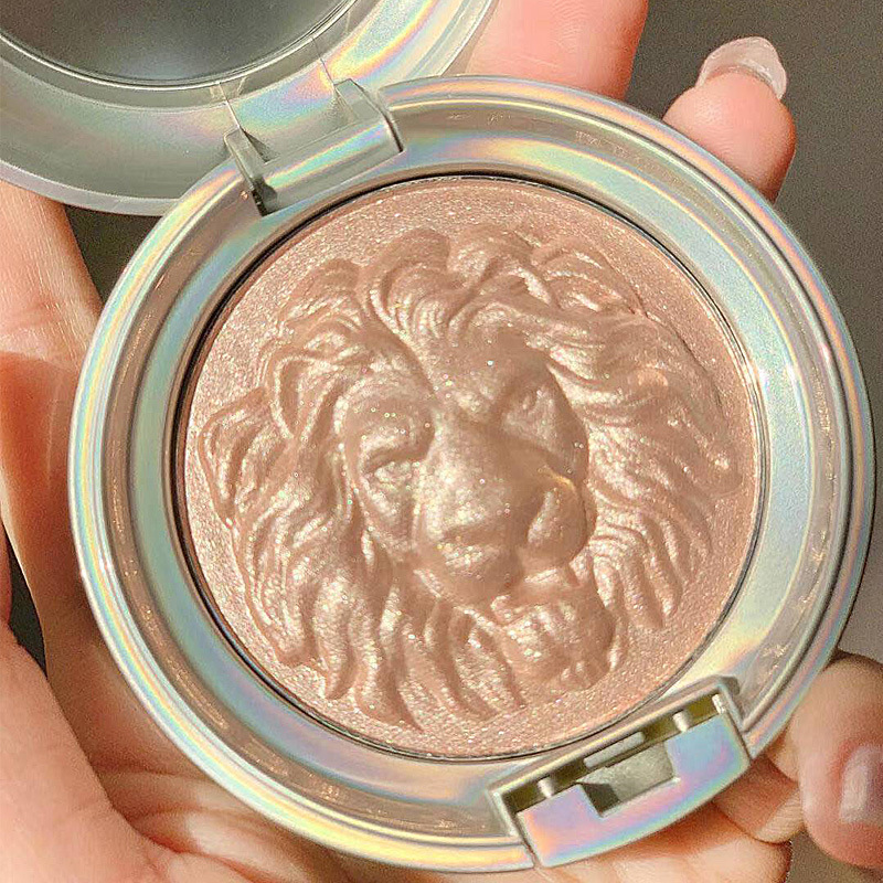 Original Painter Lion Highlight Powder Glitter Brightening Natural Three-Dimensional Nose Shadow Side Shadow Relief Ginger Highlight Contour Compact