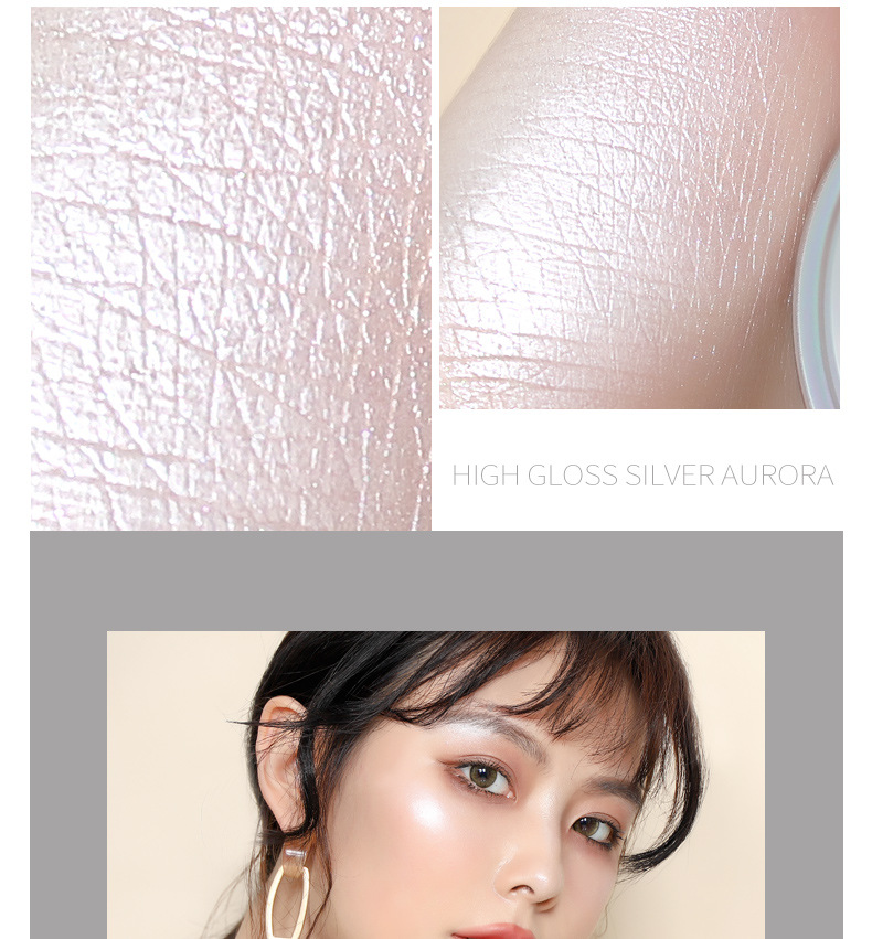 Original Painter Lion Highlight Powder Glitter Brightening Natural Three-Dimensional Nose Shadow Side Shadow Relief Ginger Highlight Contour Compact