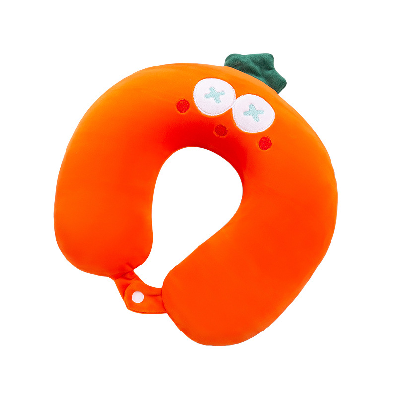 Cartoon Neck Pillow Memory Foam U-Shaped Pillow Car Travel Cervical Pillow U-Shaped Pillow Company Small Gifts Printed Logo