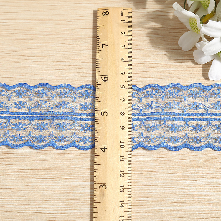 The factory supplies multi - color water - soluble as embroidery lace lace DIY hair decoration garment accessories customized wholesale