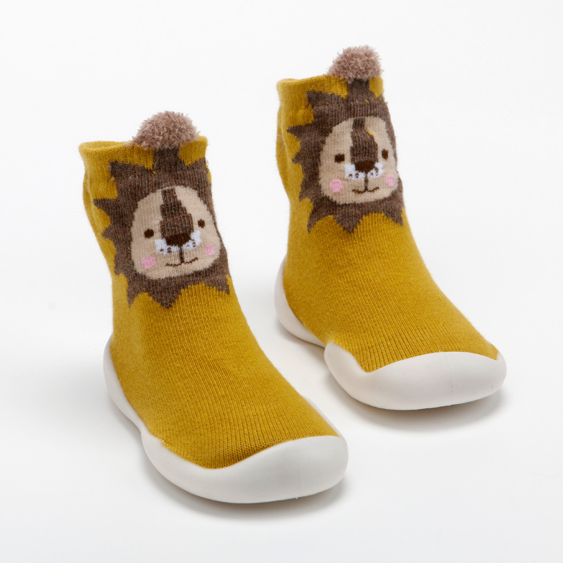 Factory Goods Spring and Autumn Non-Slip Glue Toddler Shoes Children&#039;s Shoes Anti-Collision Rubber Shoes Baby Shoes One Product Dropshipping