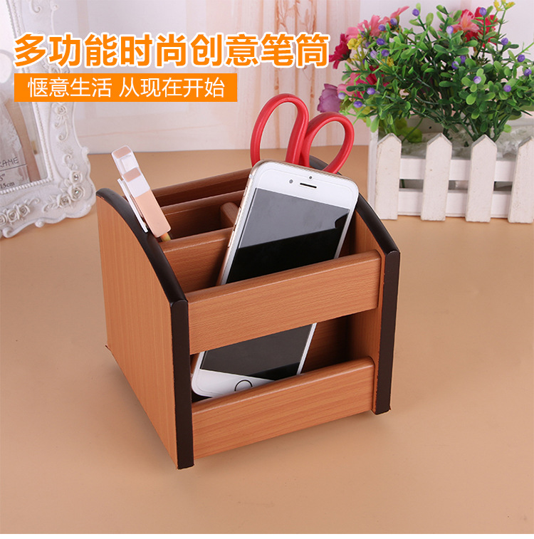 High-End Wooden Rotating Multifunctional Assemblage Zone Drawer Storage Pencil Vase Decoration Creative Desktop Stationery Storage Box High-End Wooden Rotating Multifunctional Assemblage Zone Drawer Storage Pencil Vase Decoration Creative Desktop Stationery Storage Box