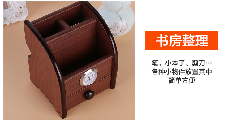 High-End Wooden Multi-Functional Assemblage Zone Drawer with Storage Pencil Vase Decoration Creative Desktop Stationery Storage Box Wholesale High-End Wooden Multi-Functional Assemblage Zone Drawer with Storage Pencil Vase Decoration Creative Desktop Stationery Storage Box Wholesale