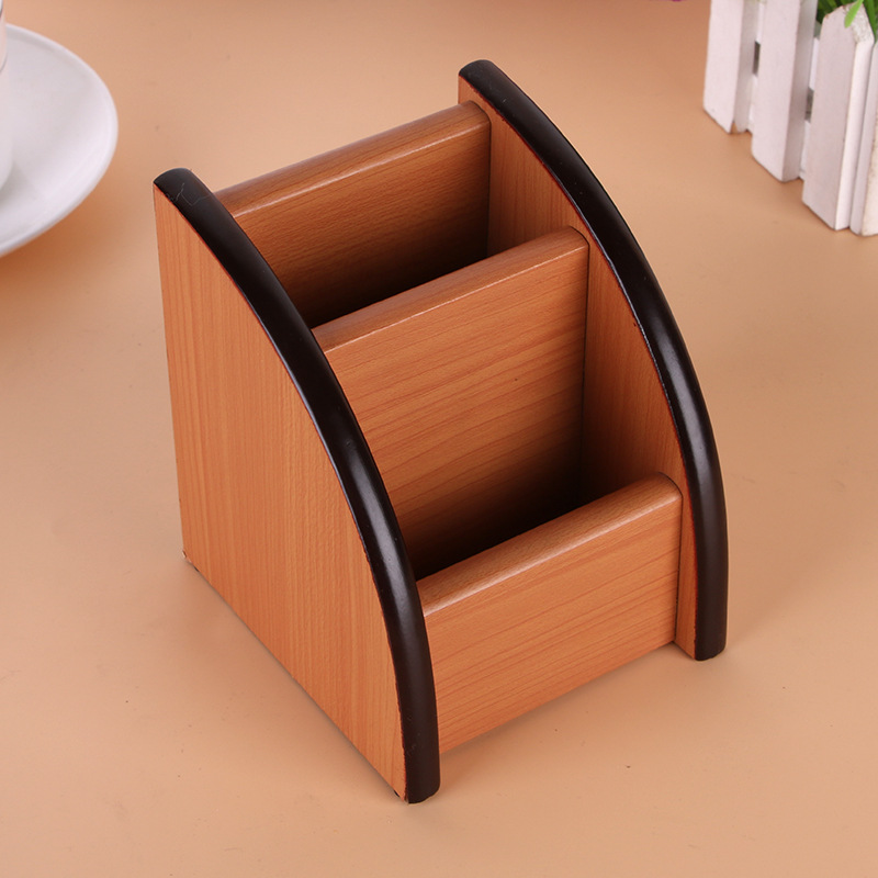 Supply High-Grade Wooden Multi-Functional Assemblage Zone Drawer Storage Pencil Vase Decoration Creative Desktop Stationery Storage Box
