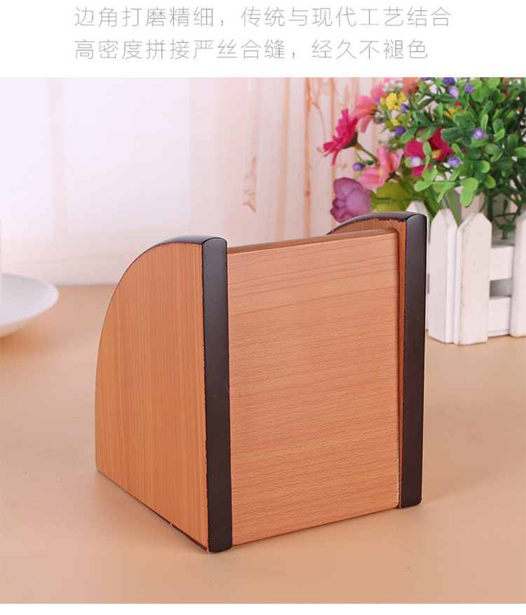 Supply High-Grade Wooden Multi-Functional Assemblage Zone Drawer Storage Pencil Vase Decoration Creative Desktop Stationery Storage Box