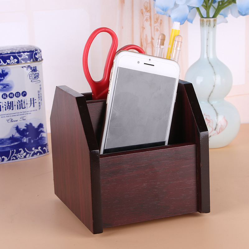 Factory Direct Sales Rotating Irregular Storage with Drawer Pencil Vase Decoration Creative Desktop Stationery Storage Box