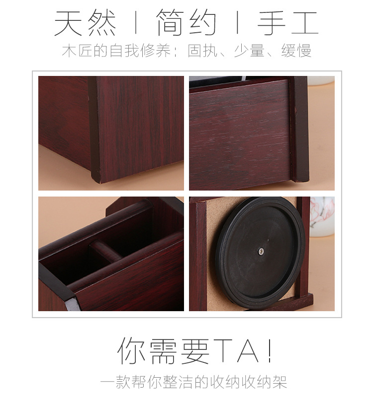 Factory Direct Sales Rotating Irregular Storage with Drawer Pencil Vase Decoration Creative Desktop Stationery Storage Box