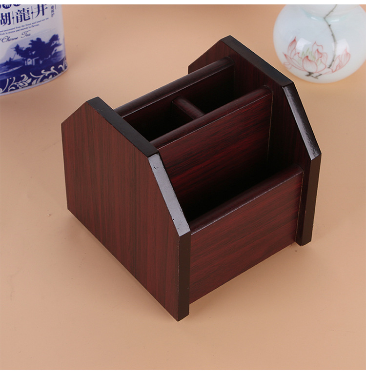 Factory Direct Sales Rotating Irregular Storage with Drawer Pencil Vase Decoration Creative Desktop Stationery Storage Box