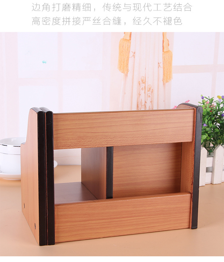 Supply High-Grade Wooden Multi-Functional Assemblage Zone Drawer Storage Pencil Vase Decoration Creative Desktop Stationery Storage Box