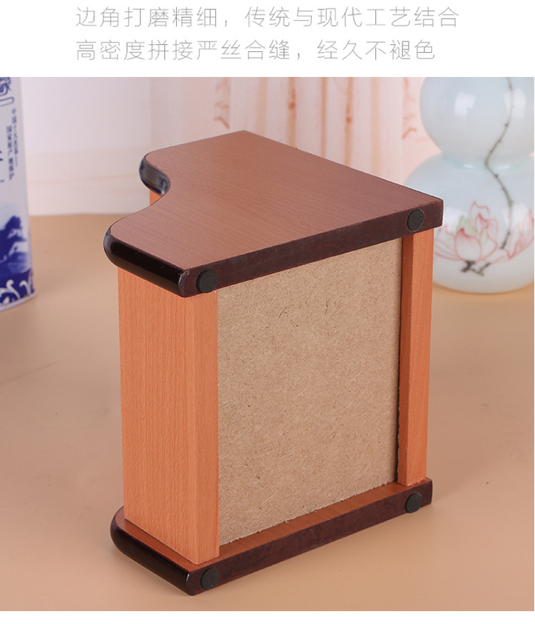 Supply High-Grade Wooden Multi-Functional Combination Multi-Grid Storage Pencil Vase Decoration Creative Desktop Stationery Storage Box