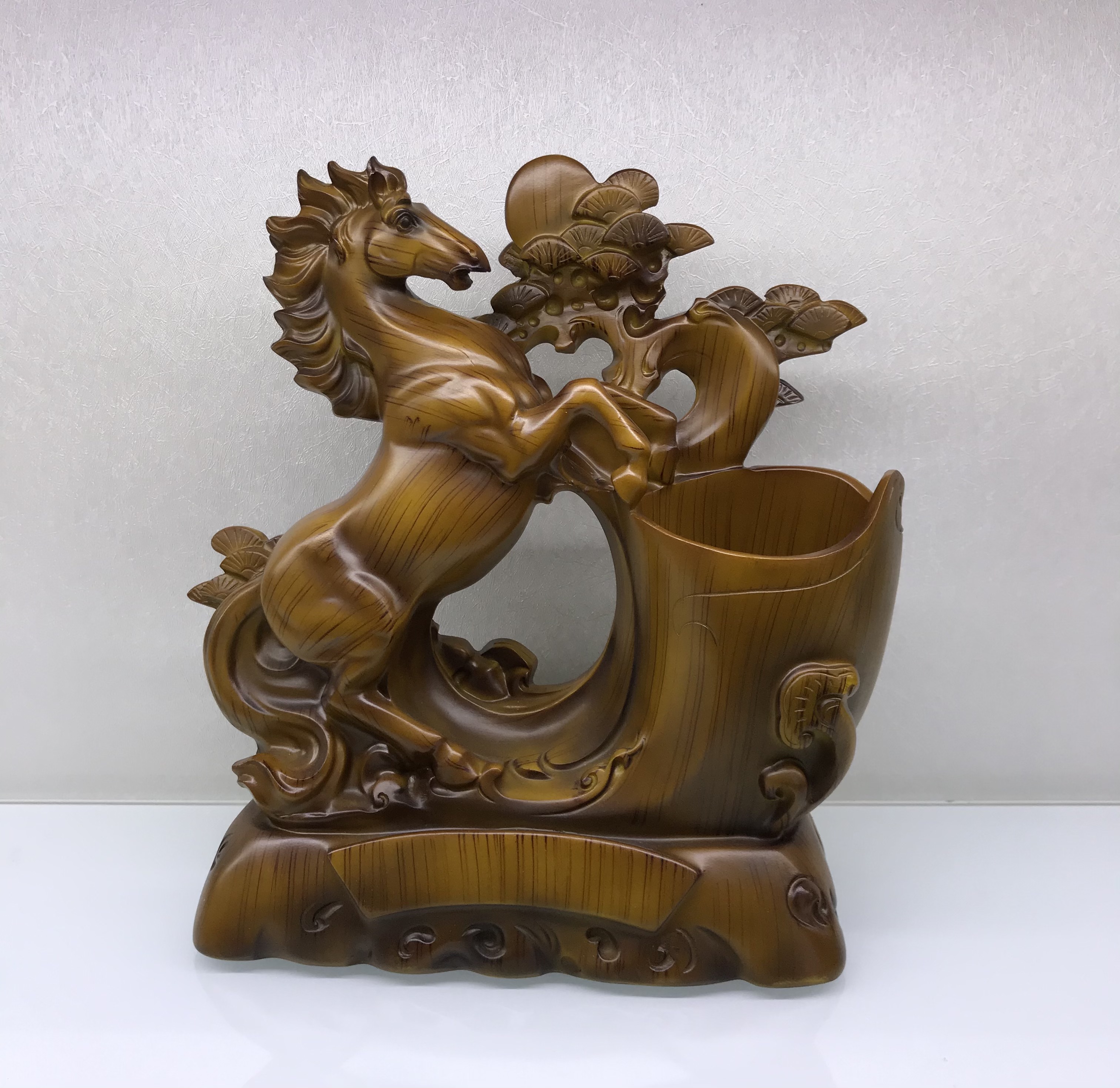 Resin Crafts Wood Color Win Instant Success Pencil Vase Decoration Study Office Decorations Furnishings Factory Direct Sales Resin Crafts Wood Color Win Instant Success Pencil Vase Decoration Study Office Decorations Furnishings Factory Direct Sales