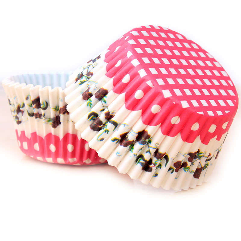 Cake Paper Cup Baking Utensils Muffin Oil-Proof Chocolate Cake Paper Cup PVC Barrel Paper Cups