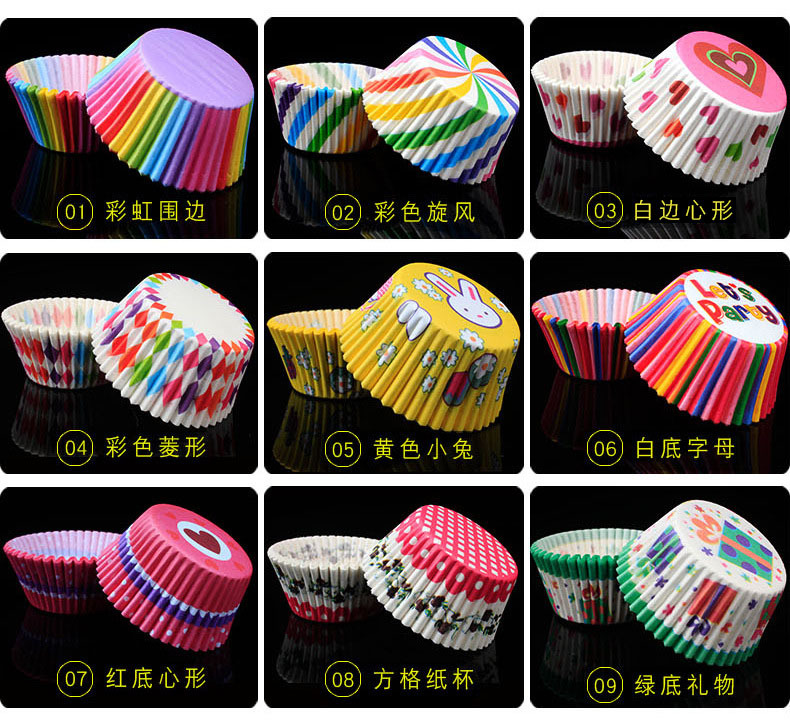 Cake Paper Cup Baking Utensils Muffin Oil-Proof Chocolate Cake Paper Cup PVC Barrel Paper Cups Cake Paper Cup Baking Utensils Muffin Oil-Proof Chocolate Cake Paper Cup PVC Barrel Paper Cups