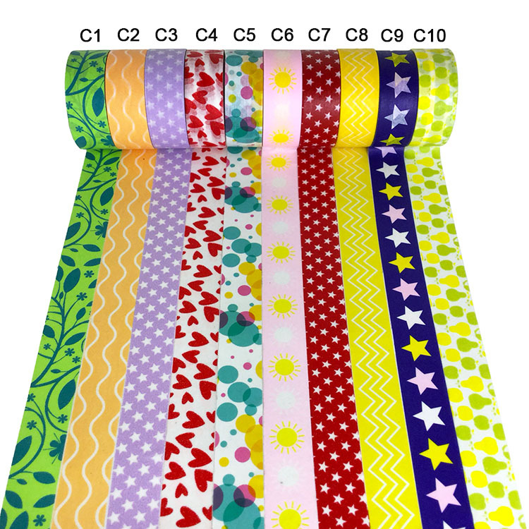 Paigu Cross-Border Cartoon Christmas Festival DIY Decorative Stationery Color Hand Account Washi Tape Paigu Cross-Border Cartoon Christmas Festival DIY Decorative Stationery Color Hand Account Washi Tape