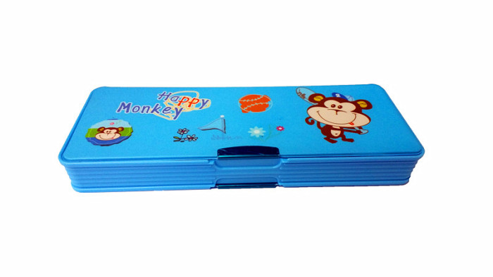 writing case  pencil-box   stationery case  pencil case   stationery box  pen bag stationery  double pull double ZL-521  
