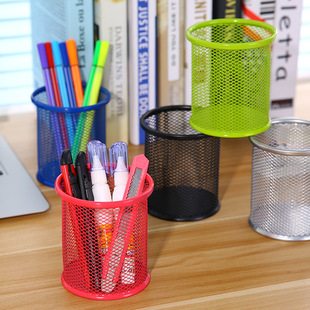 round Plastic Pencil-Box Large Capacity Double Layer Pencil Case Student School Supplies Multifunctional Pencil Case Pencil Case Simple Pencil Case