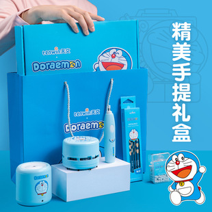 Borrence Transparent Pencil Case Elementary School Student Simple Korean Style Creative Double Open Large Capacity Plastic Pencil-Box Pencil Case