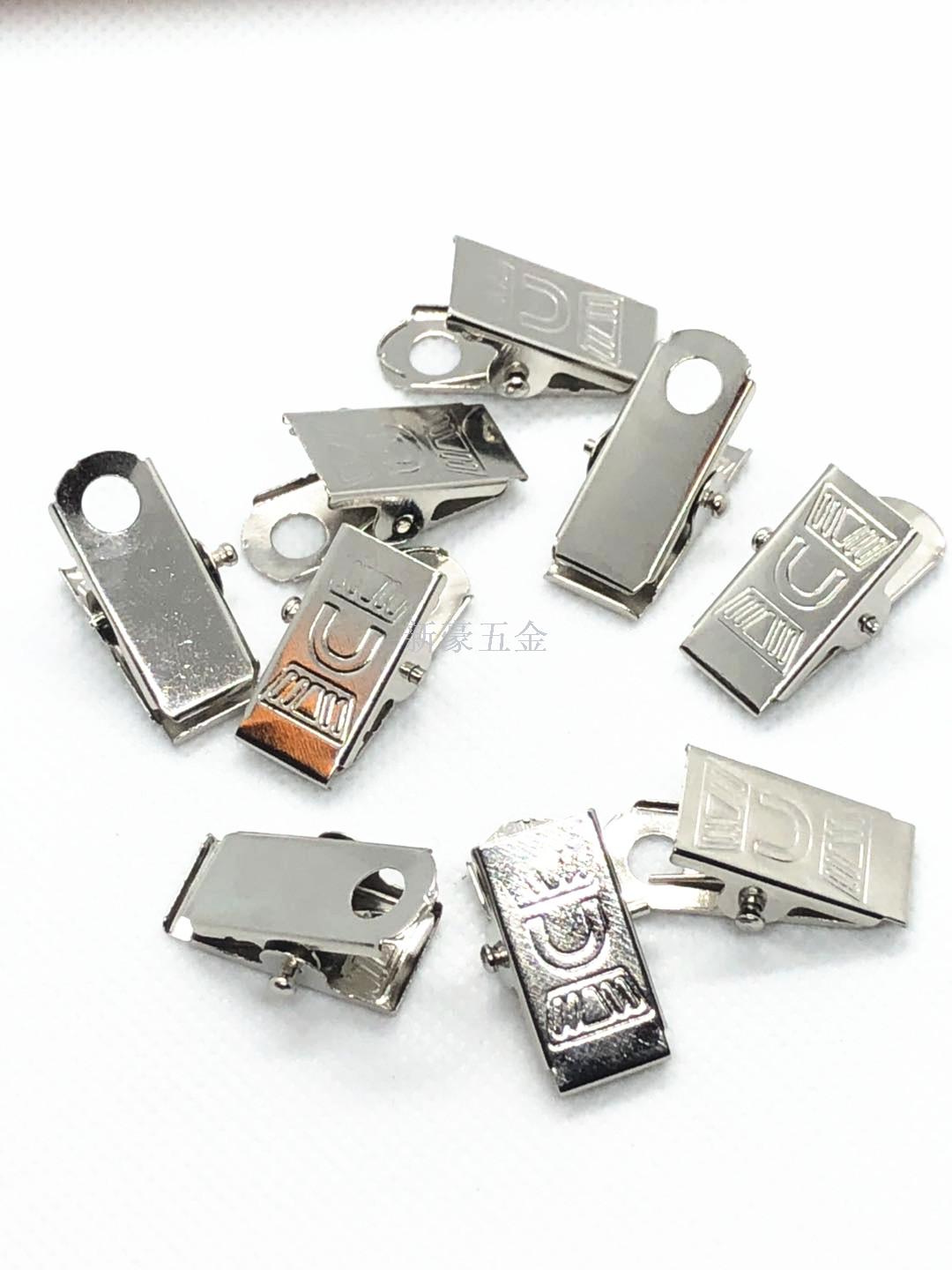 Self-Produced and Self-Sold Metal Certificate Folder Name Badges Holder Chest Card Cover Certificate Label Clip Spring English Iron Clip Self-Produced and Self-Sold Metal Certificate Folder Name Badges Holder Chest Card Cover Certificate Label Clip Spring English Iron Clip