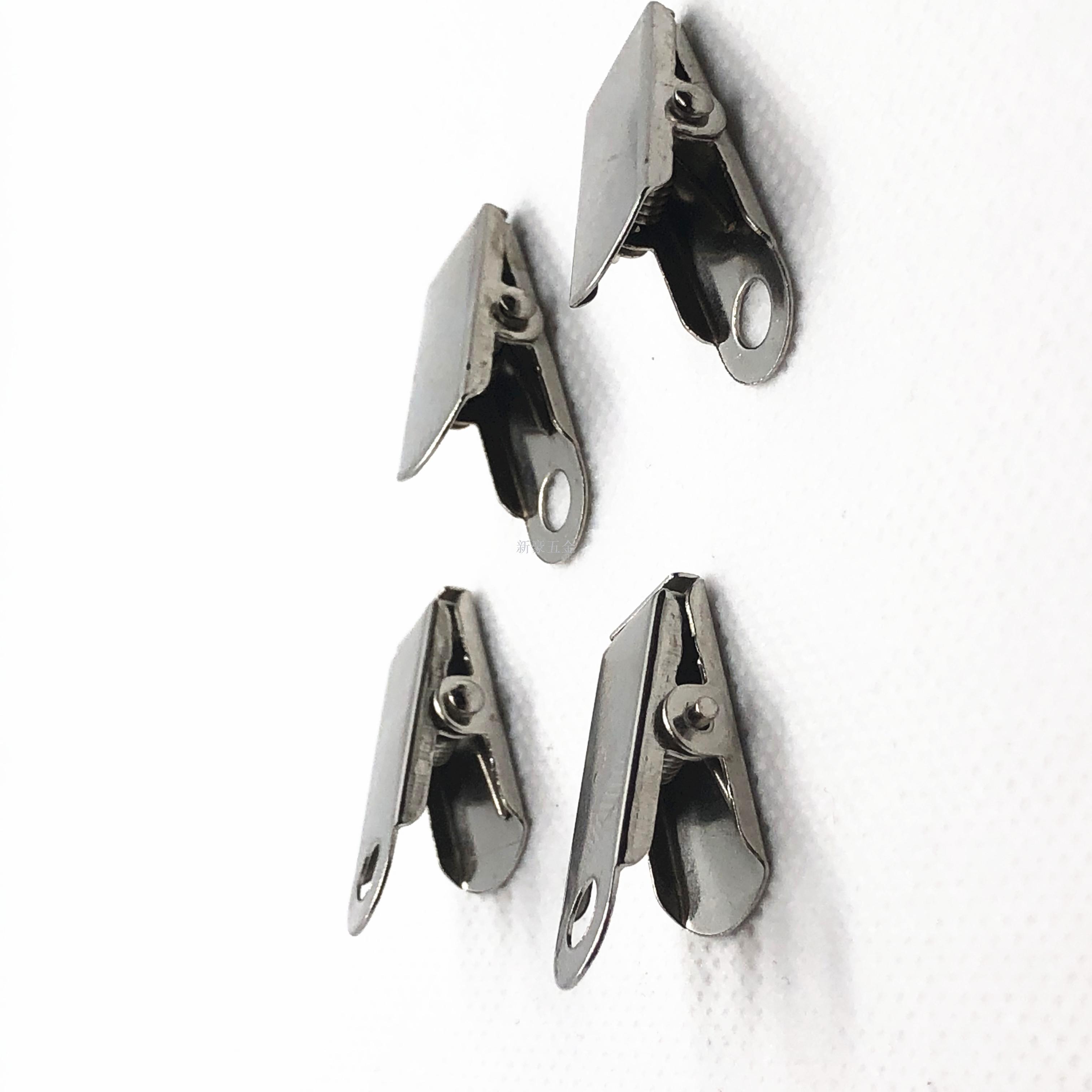 Self-Produced and Self-Sold Metal Certificate Folder Name Badges Holder Chest Card Cover Certificate Label Clip Spring English Iron Clip Self-Produced and Self-Sold Metal Certificate Folder Name Badges Holder Chest Card Cover Certificate Label Clip Spring English Iron Clip