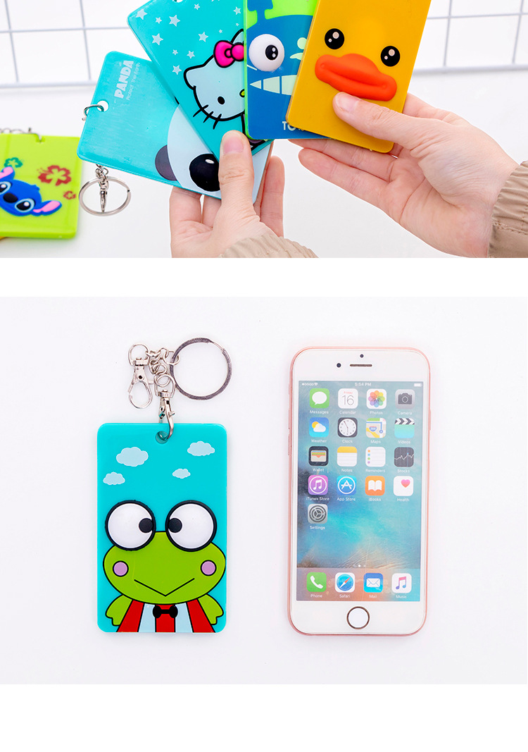 Cartoon primary school student prize bus card protective sleeve children student id card set chest card rope manufacturers direct Cartoon primary school student prize bus card protective sleeve children student id card set chest card rope manufacturers direct