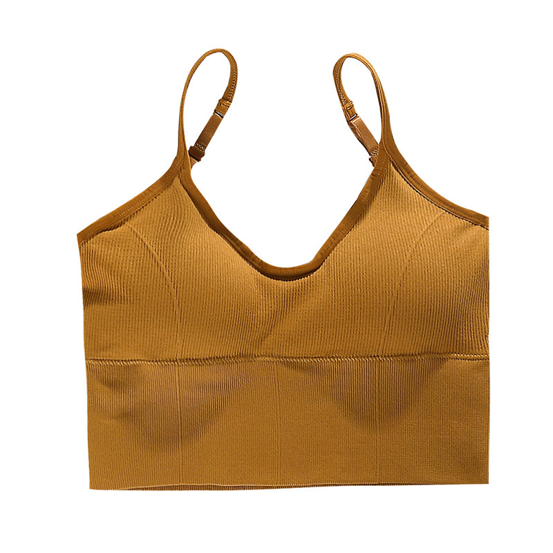 Tube Top Bra Strap Chest Pad Vest Strap Underwear Female Student Hot-Selling Wrapped Chest Sports U-Shaped Thread Card Card Beauty Back
