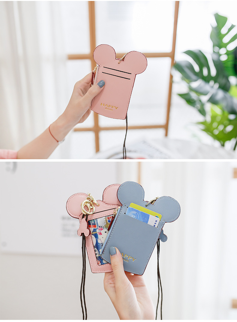 Certificate Card Cover Card Holder Multiple Card Slots Bus Access Control Work Certificate Chest Card Cover Neck Rope Coin Purse Certificate Card Cover Card Holder Multiple Card Slots Bus Access Control Work Certificate Chest Card Cover Neck Rope Coin Purse