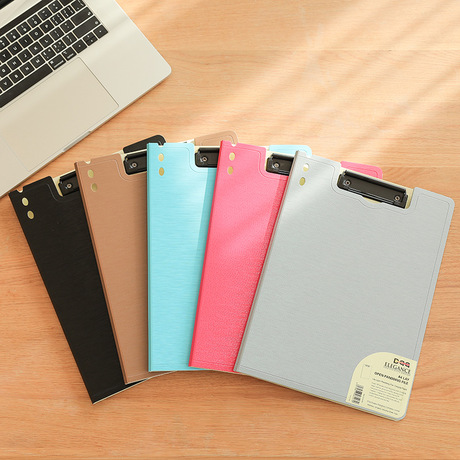 A4 Folder Test Paper Clip Students with Material Storage Book Clip Test Paper Clip Writing Pad Office Supplies Stationery